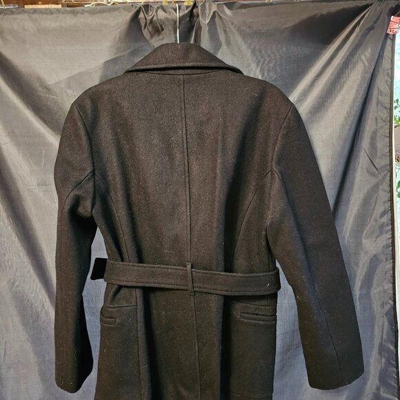 Beautiful Lener Cordier black pea coat. Size 14 - Picture 4 of 6